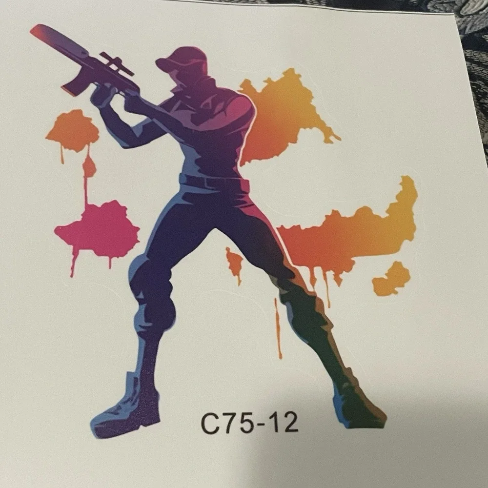 Clear Vinyl Decal 6